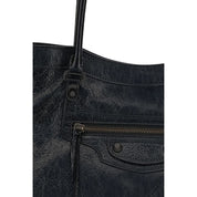 Balenciaga Black Lamb Leather Shoulder Bag