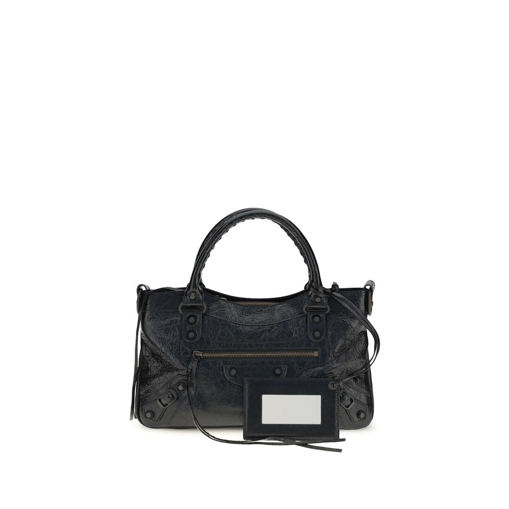 Balenciaga Black Lambskin Shoulder Bag