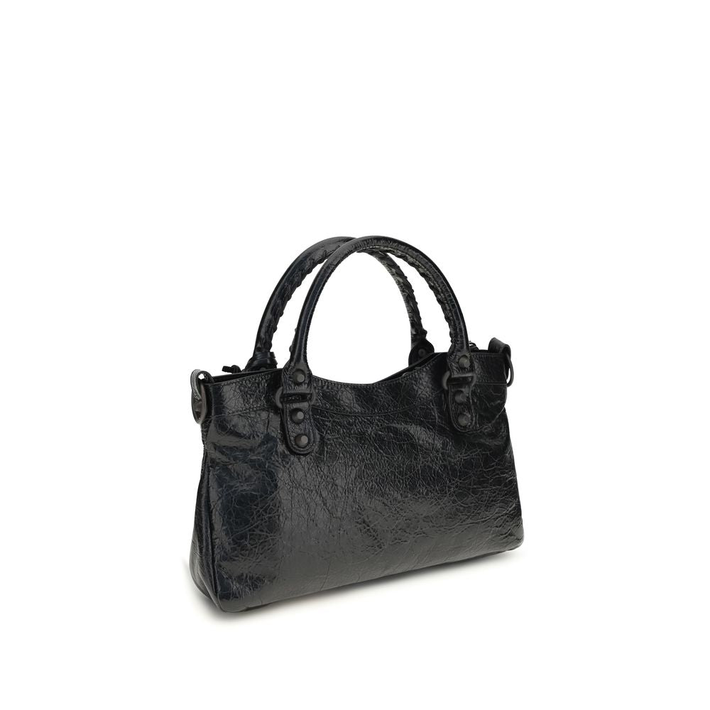 Balenciaga Black Lambskin Shoulder Bag