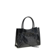 Balenciaga Black Lambskin Shoulder Bag