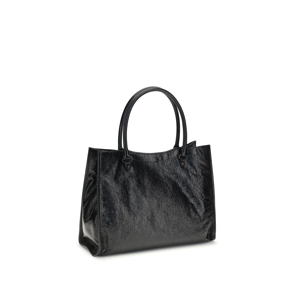 Balenciaga Black Lambskin Shoulder Bag