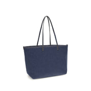 Fendi Blue Denim Shoulder Bag
