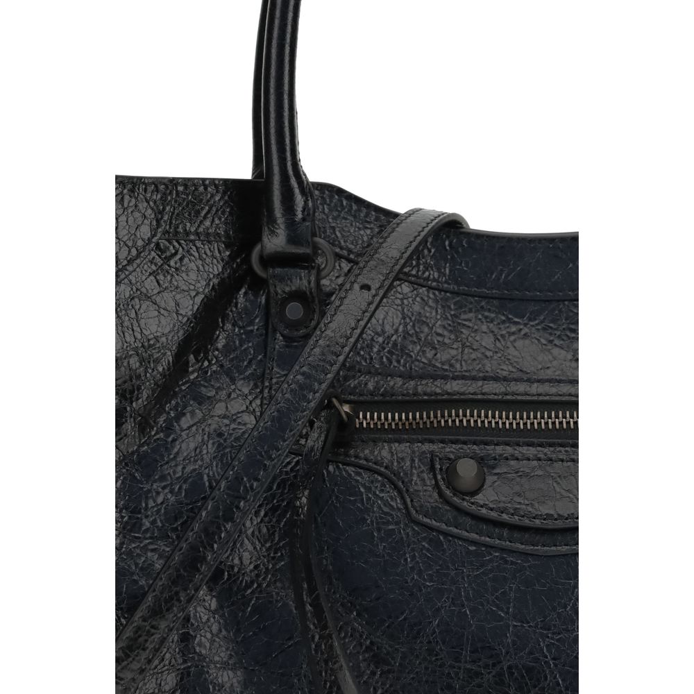 Balenciaga Black Lambskin Shoulder Bag