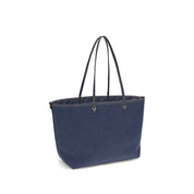 Fendi Blue Denim Shoulder Bag