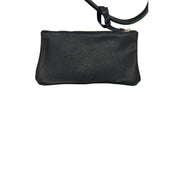 Baldinini Trend Black Cow Leather Shoulder Bag