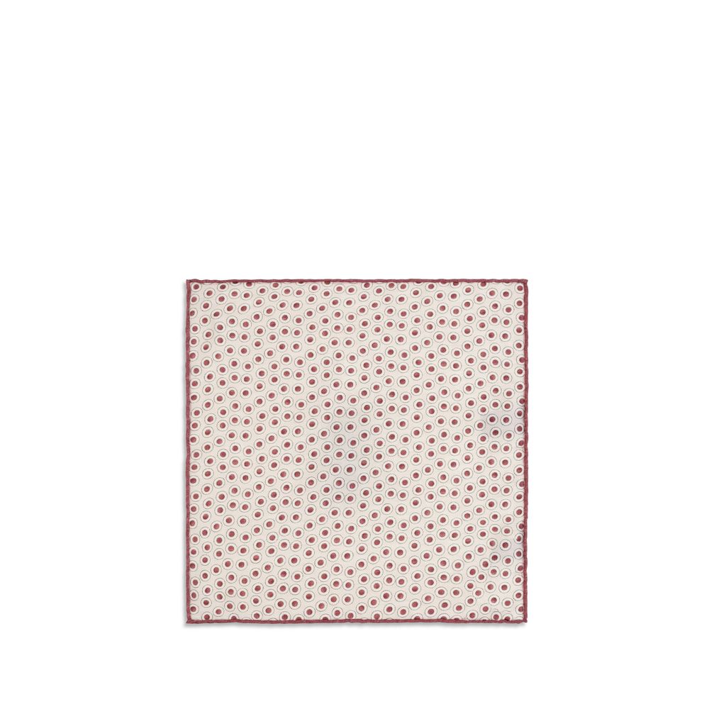 Brunello Cucinelli Multicolor Silk Pocket Square