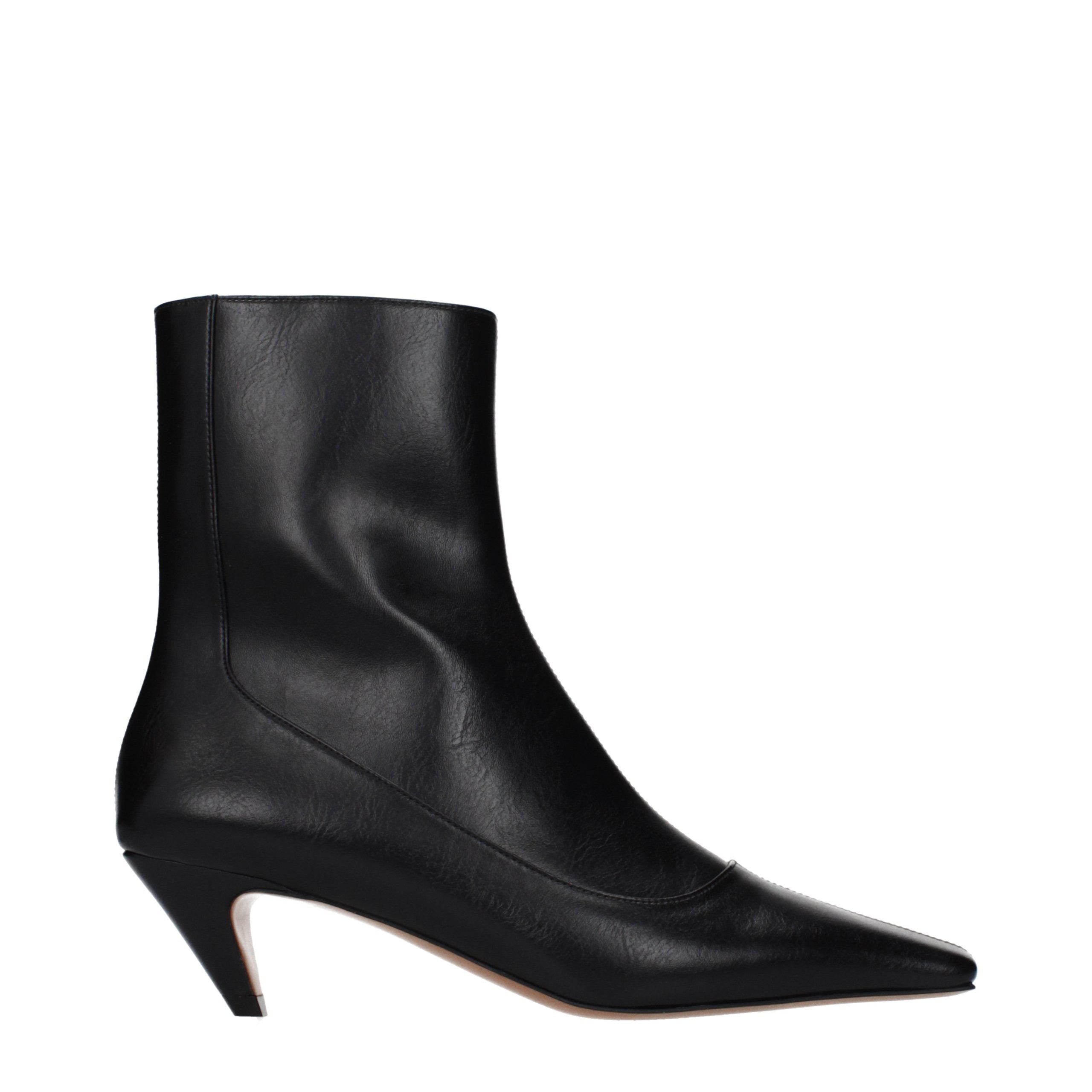 Stella McCartney Black Eco Leather Ankle Boots
