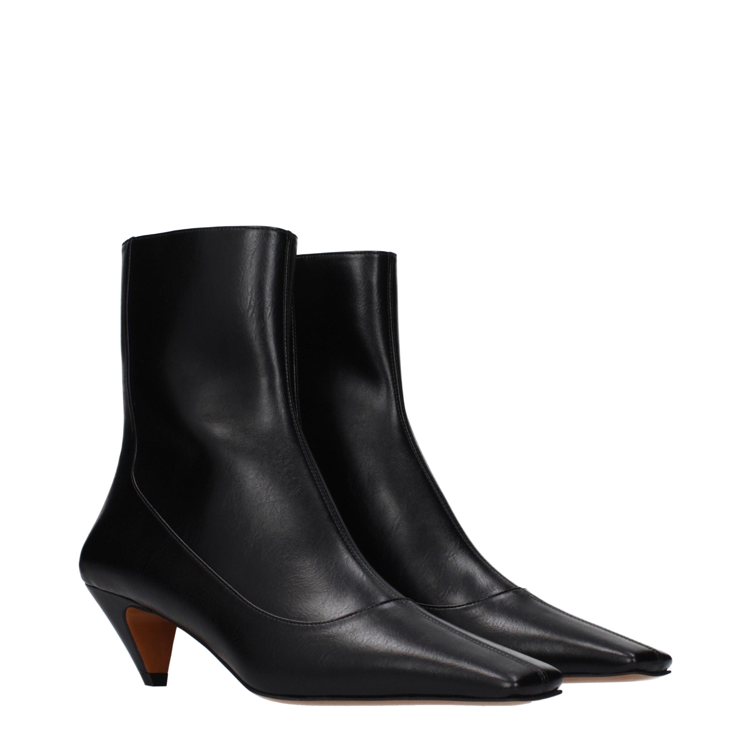 Stella McCartney Black Eco Leather Ankle Boots