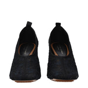 Stella McCartney Black Fabric High Heel Pumps