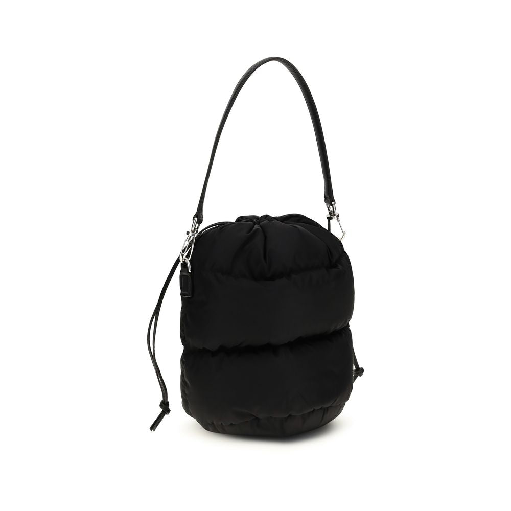 Moncler Black Polyamide Bucket Bag
