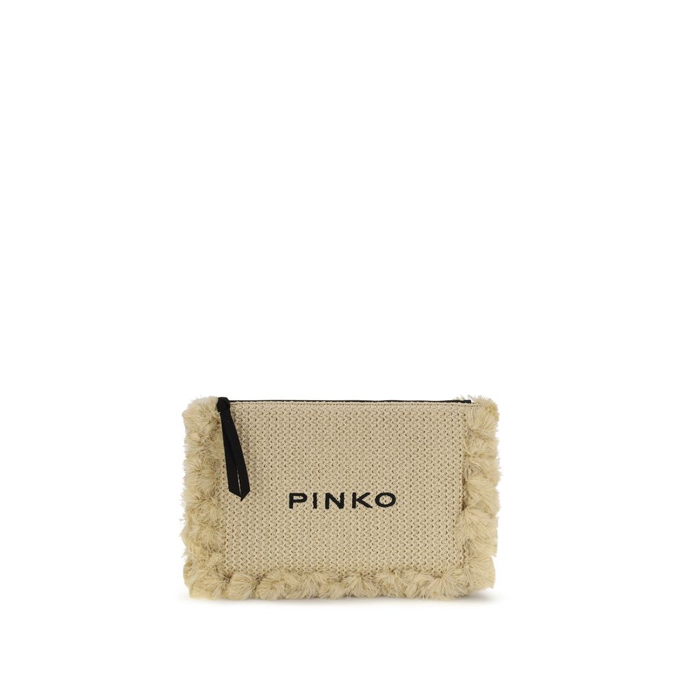 PINKO Beige Polypropylene Shoulder Bag