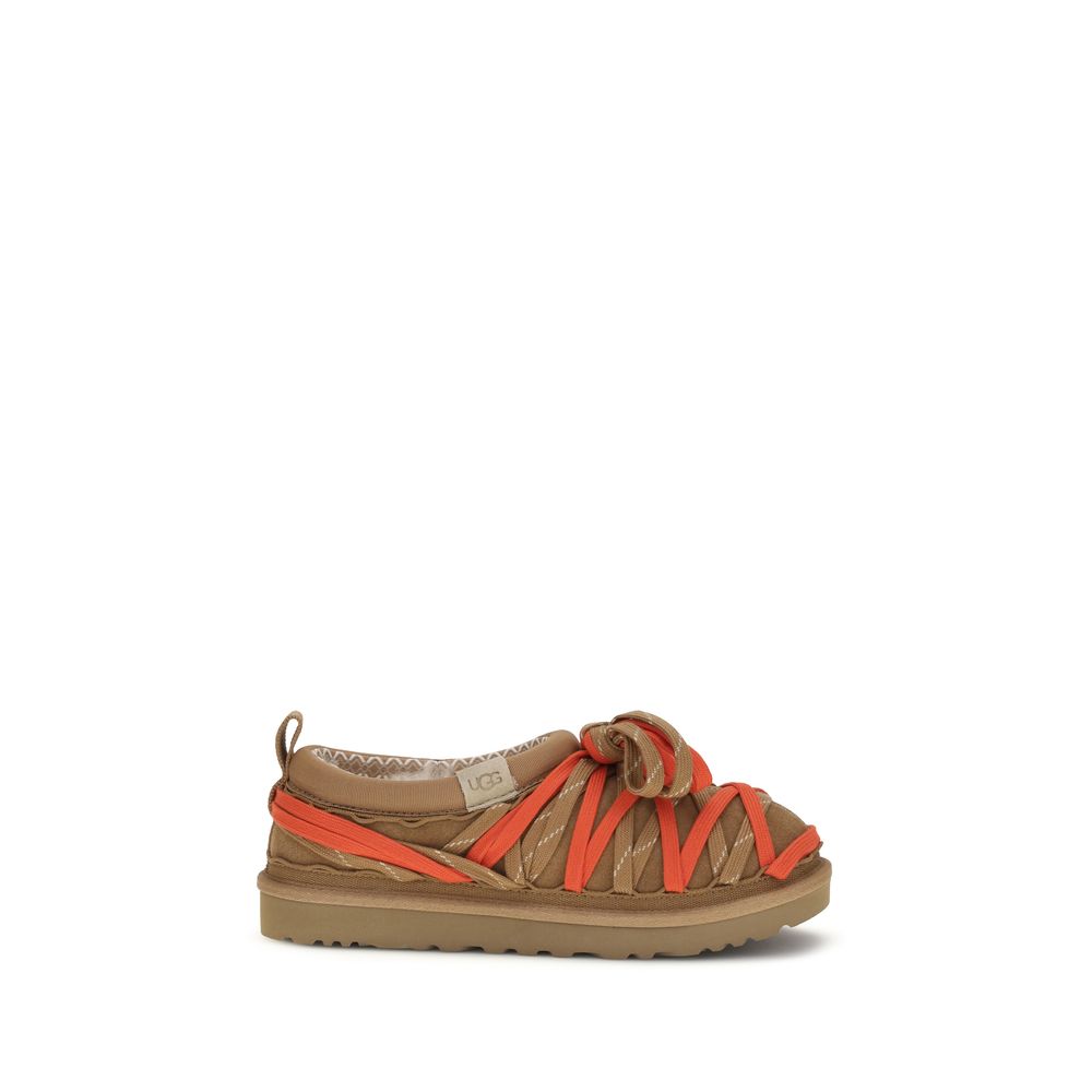 UGG Multicolor Suede Strap-On Sandals