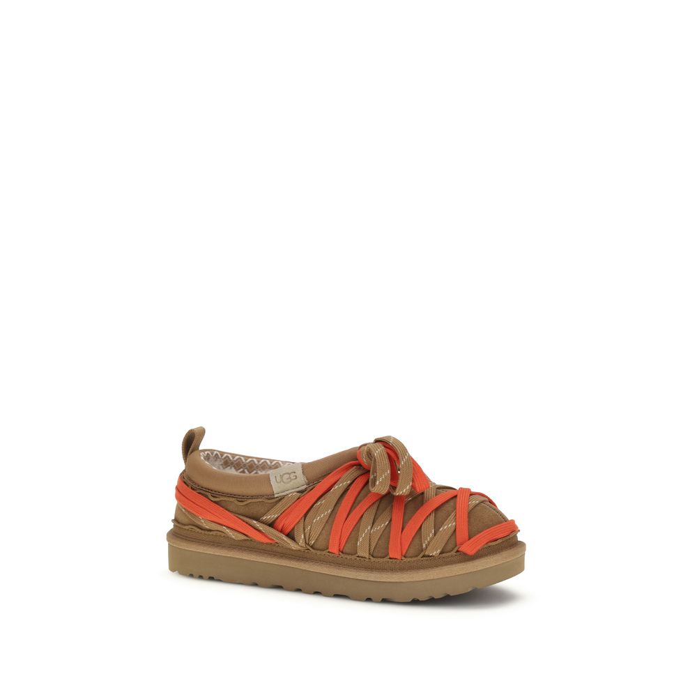 UGG Multicolor Suede Strap-On Sandals