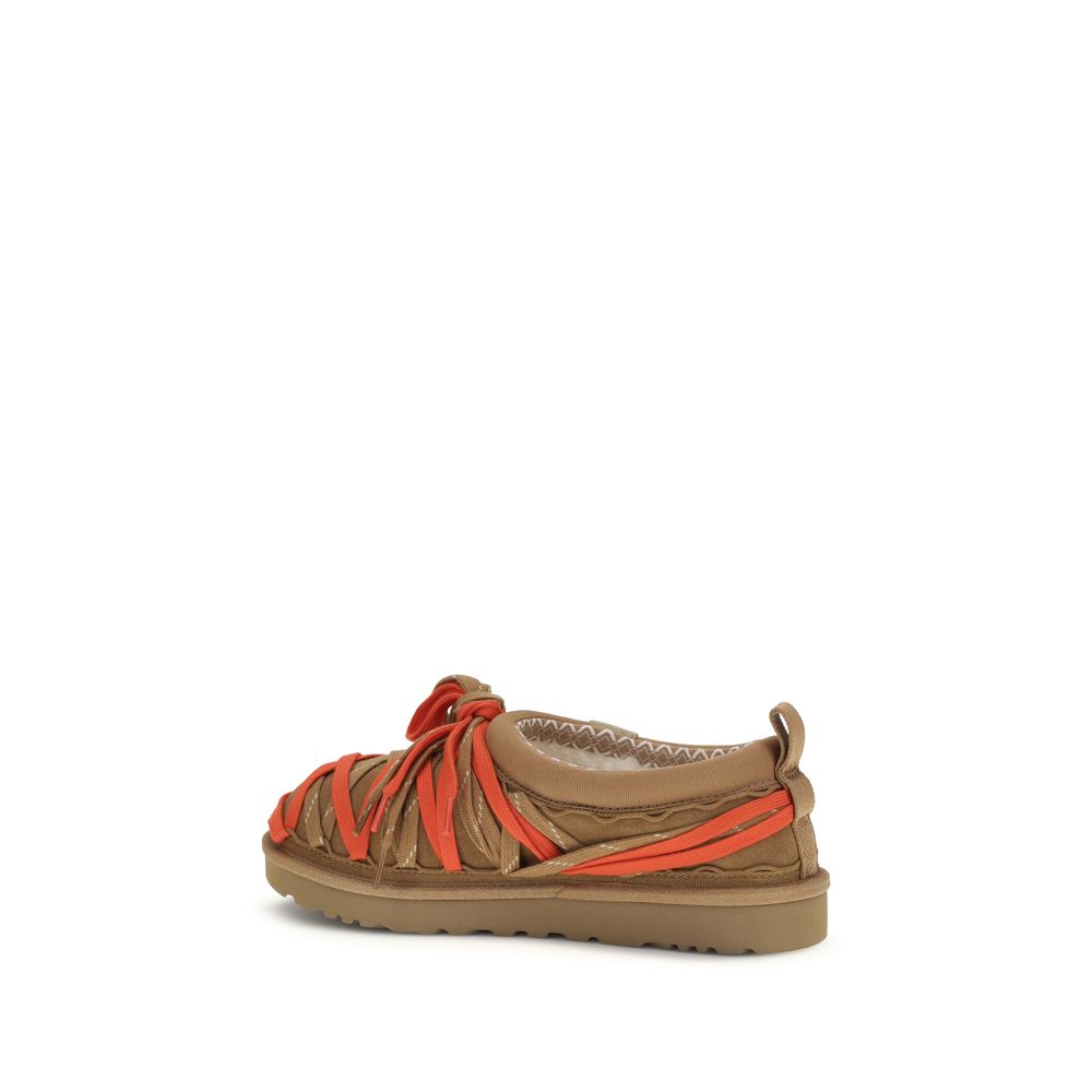 UGG Multicolor Suede Strap-On Sandals