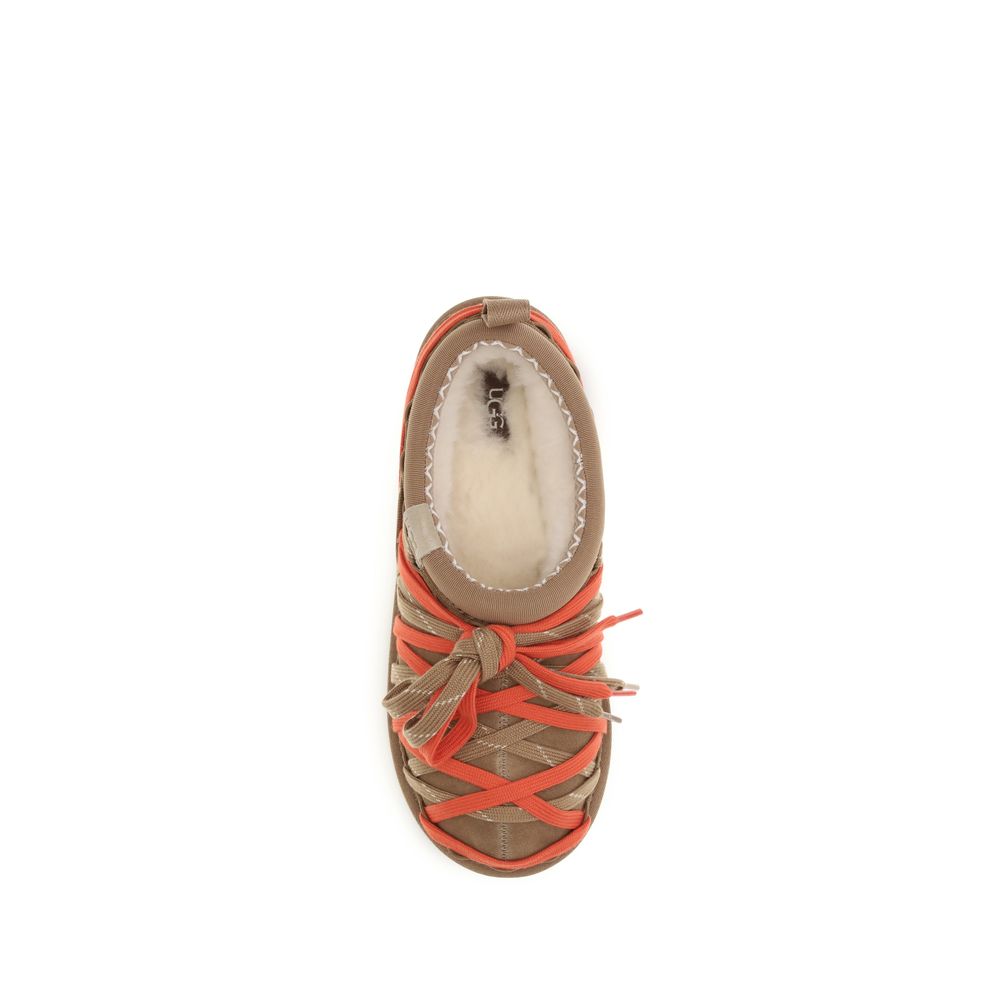 UGG Multicolor Suede Strap-On Sandals