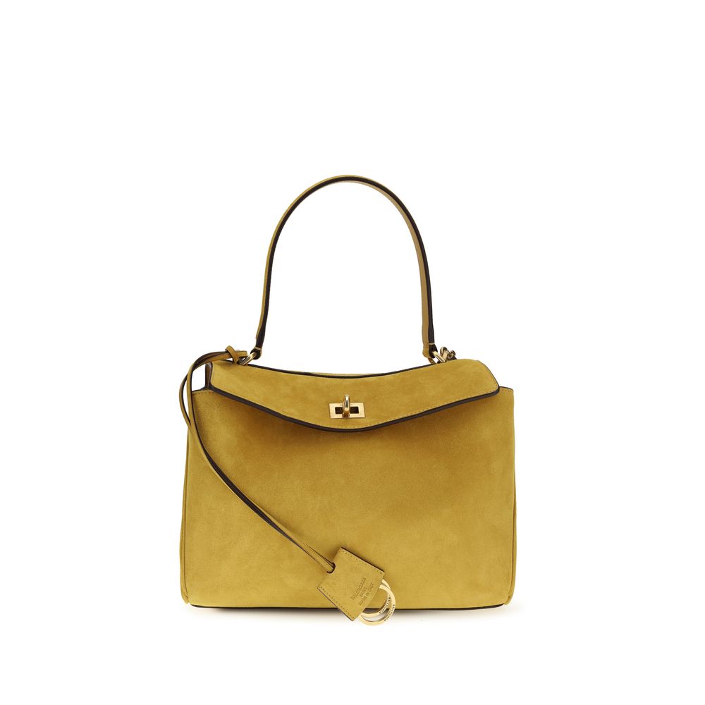 Balenciaga Black Calfskin Leather Shoulder Bag