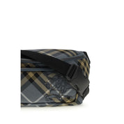 Burberry Multicolor Nylon Archivio Check Clutch
