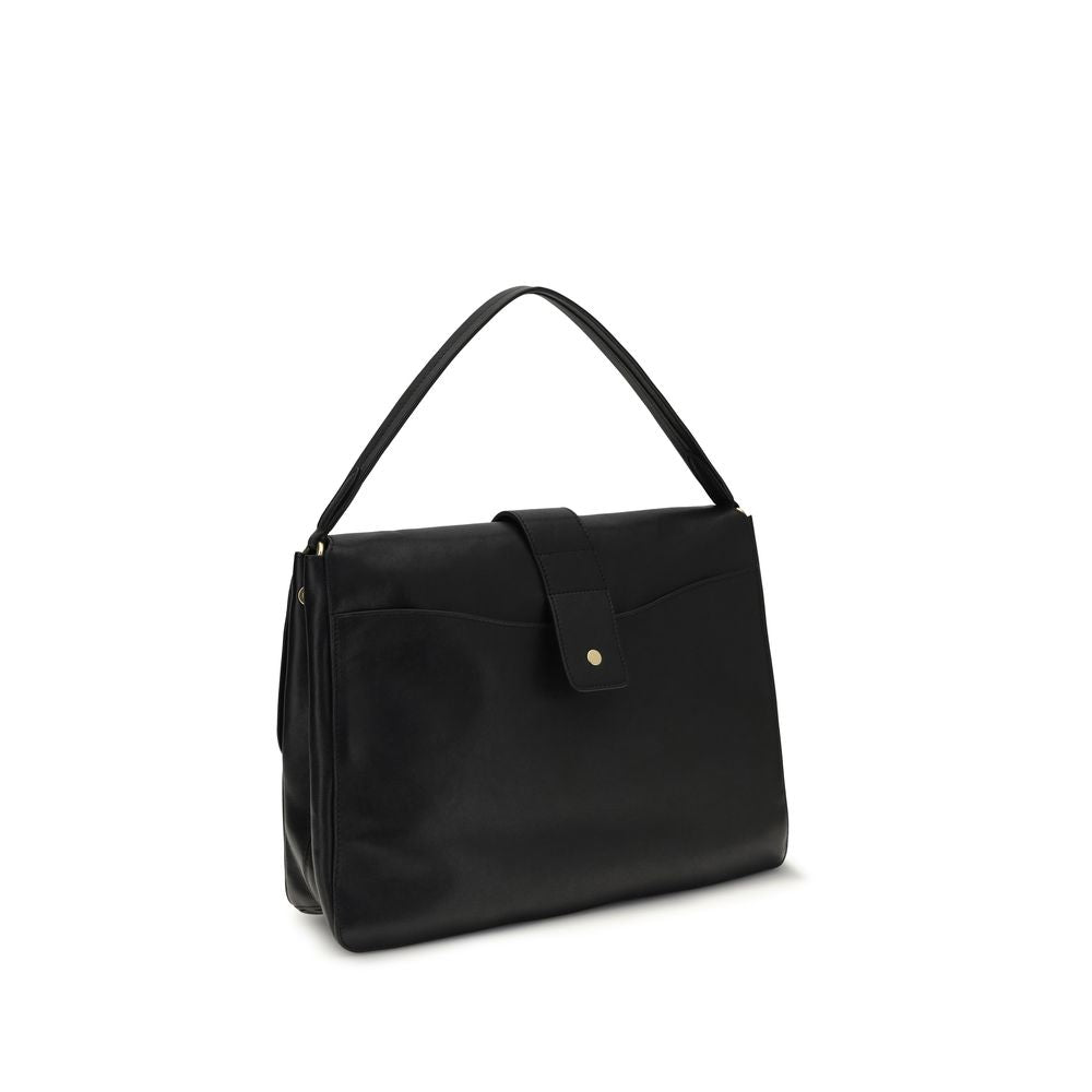 Burberry Black Lambskin Shoulder Bag