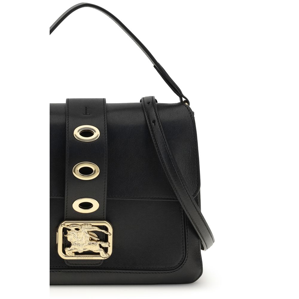 Burberry Black Lambskin Shoulder Bag