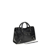 Balenciaga Black Arena Lambskin Shoulder Bag