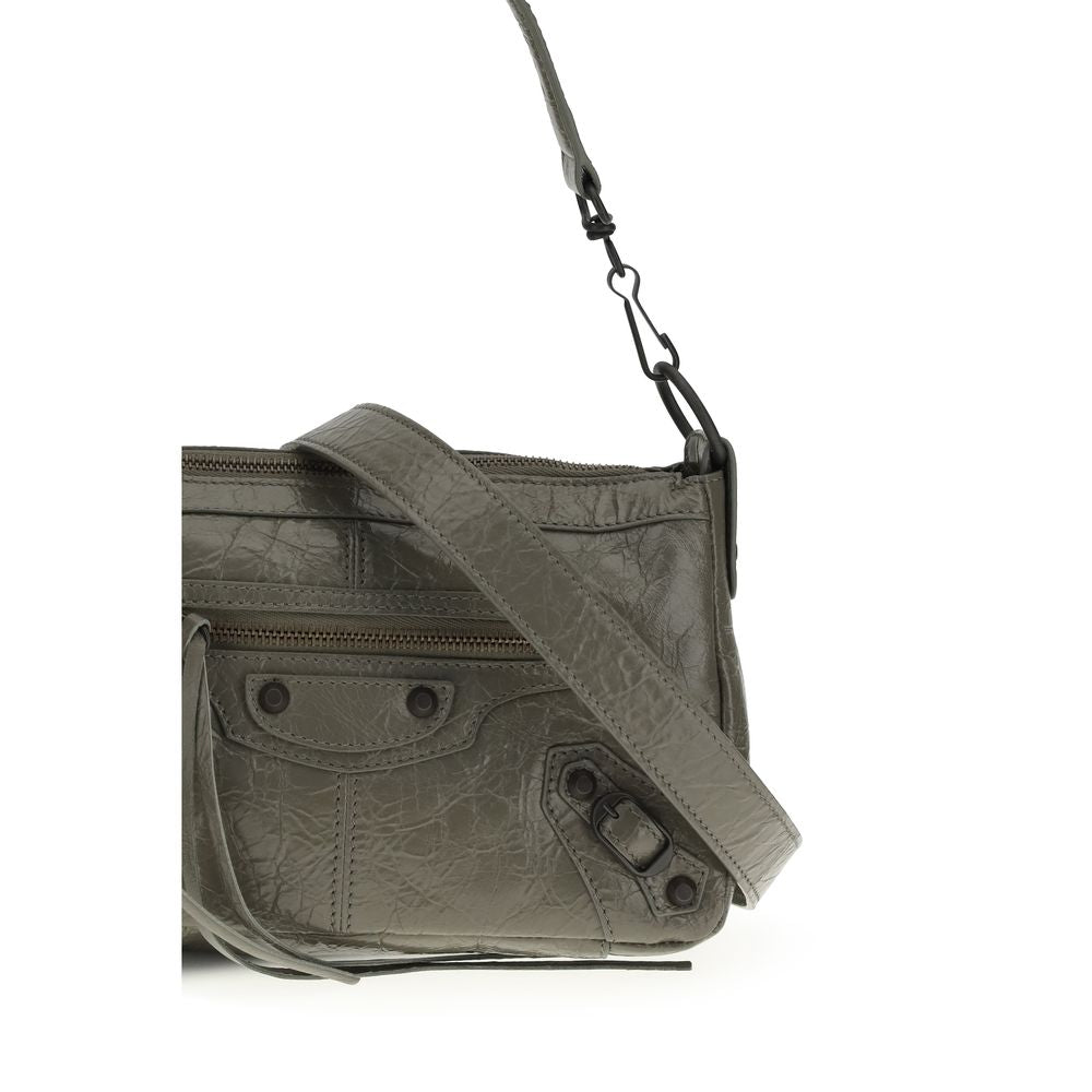 Balenciaga Black Lambskin Shoulder Bag