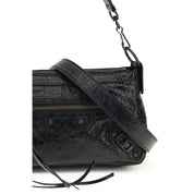 Balenciaga Black Lambskin Shoulder Bag