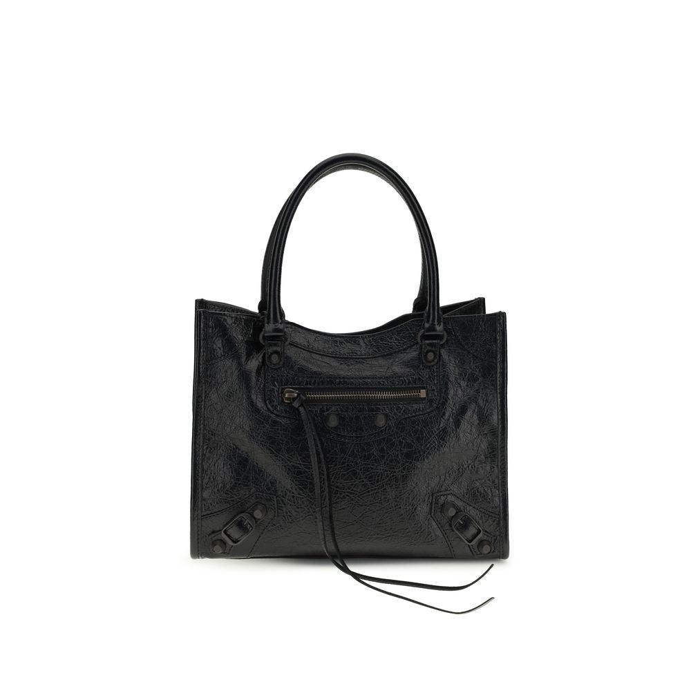 Balenciaga Black Lambskin Shoulder Bag