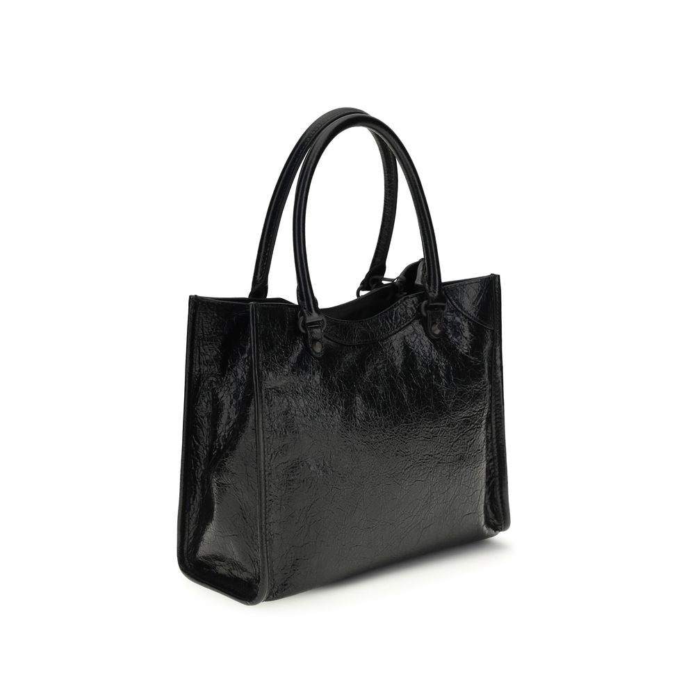 Balenciaga Black Lambskin Shoulder Bag