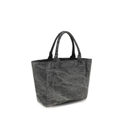 Ganni Gray Cotton Shoulder Bag