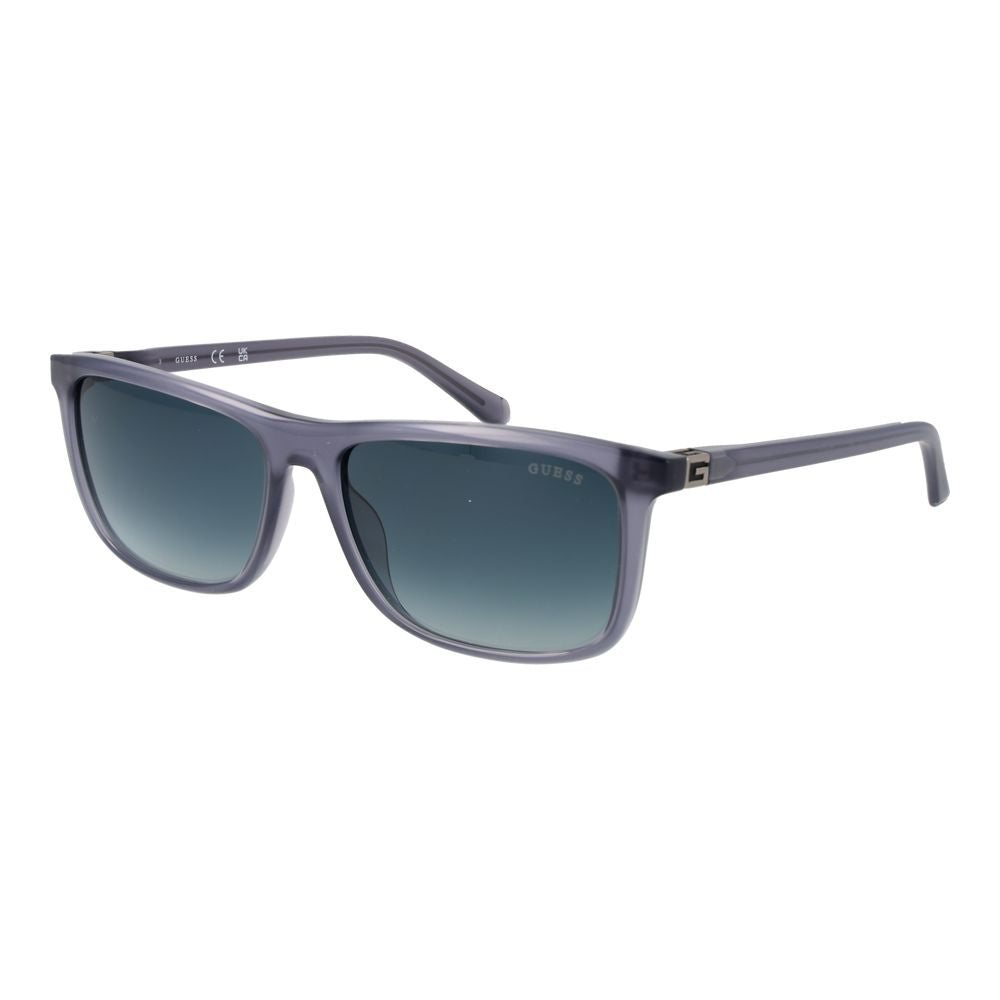 Guess Grey Plastic Rectangular Sunglasses
