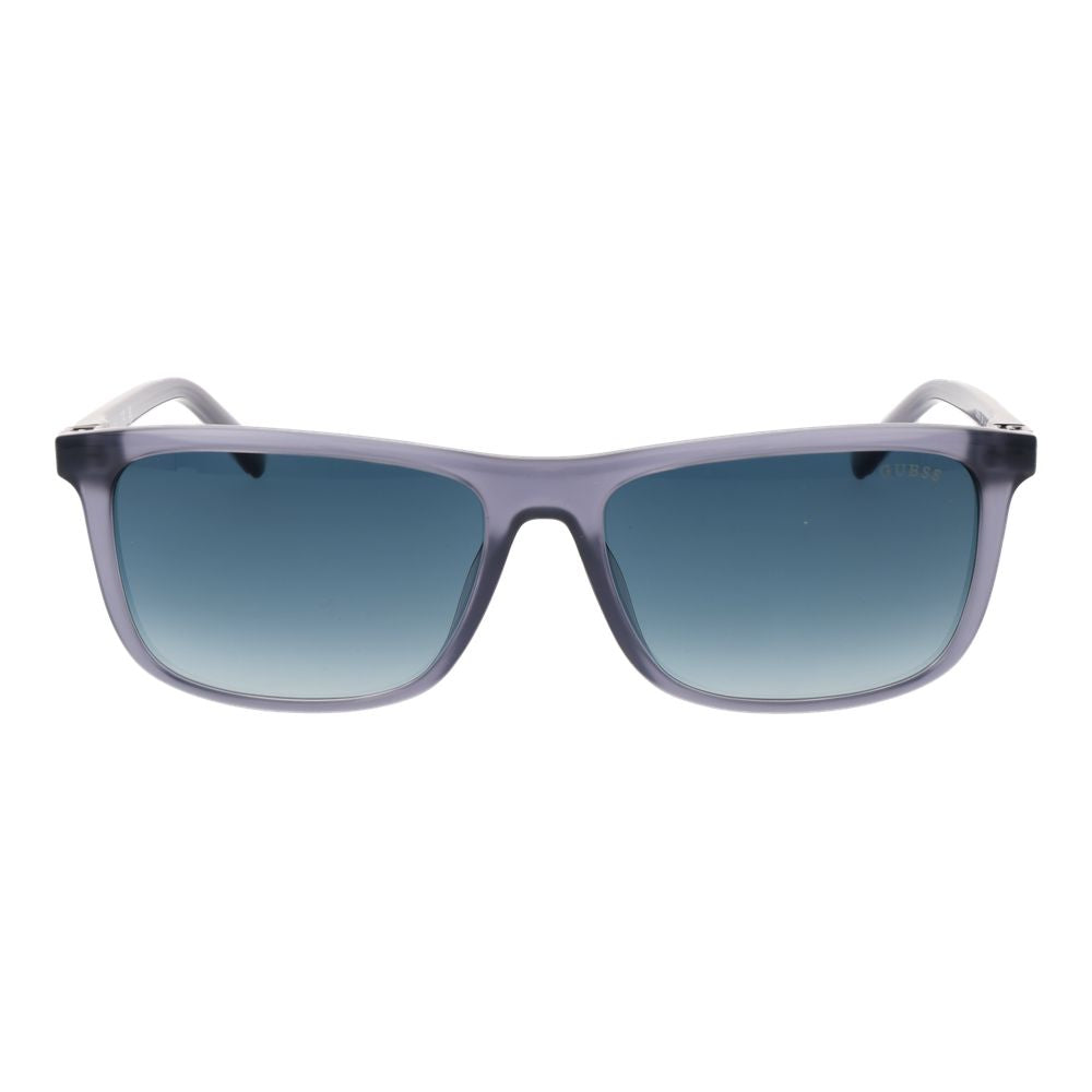 Guess Grey Plastic Rectangular Sunglasses