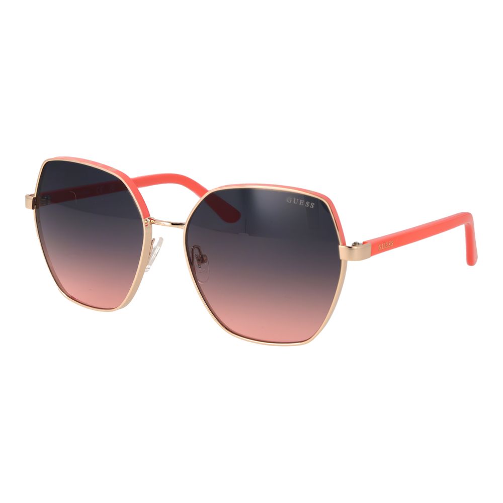 Guess Gold-Tone Metal Sunglasses