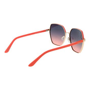 Guess Gold-Tone Metal Sunglasses