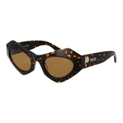 Emilio Pucci Brown Plastic Cat Eye Sunglasses