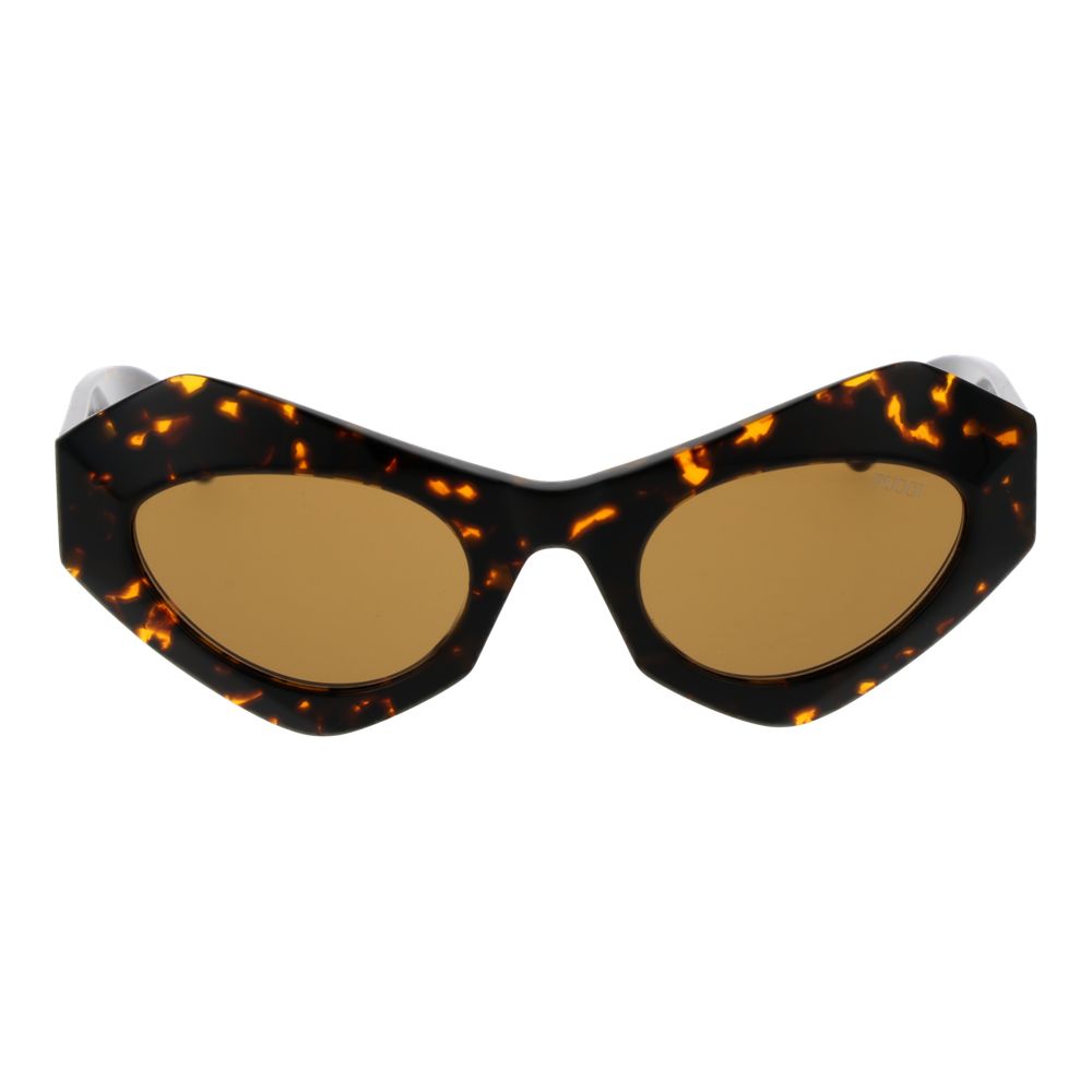 Emilio Pucci Brown Plastic Cat Eye Sunglasses