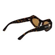 Emilio Pucci Brown Plastic Cat Eye Sunglasses