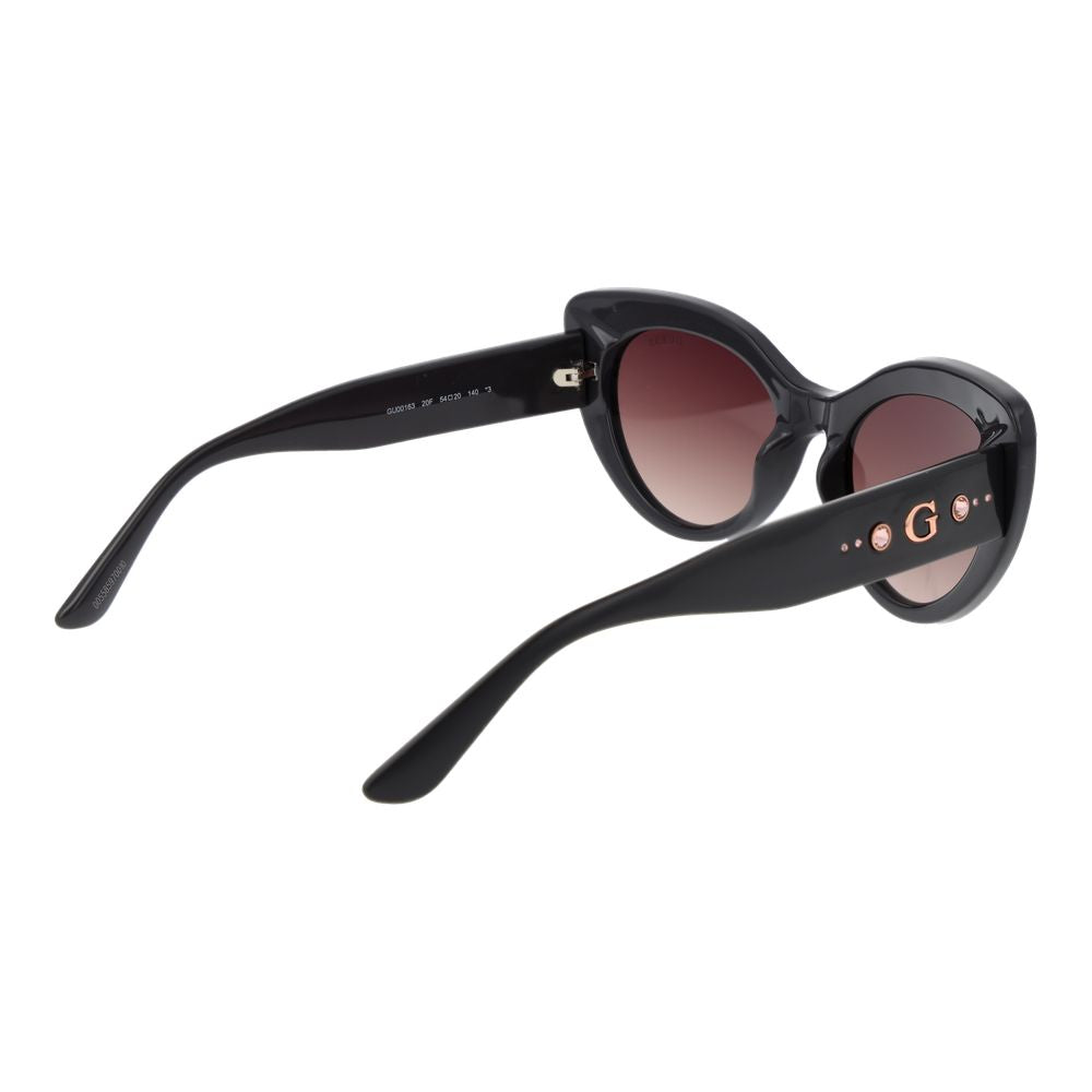 Guess Grey Plastic Cat Eye Sunglasses