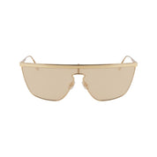 Victoria Beckham Gold Metal Sunglasses