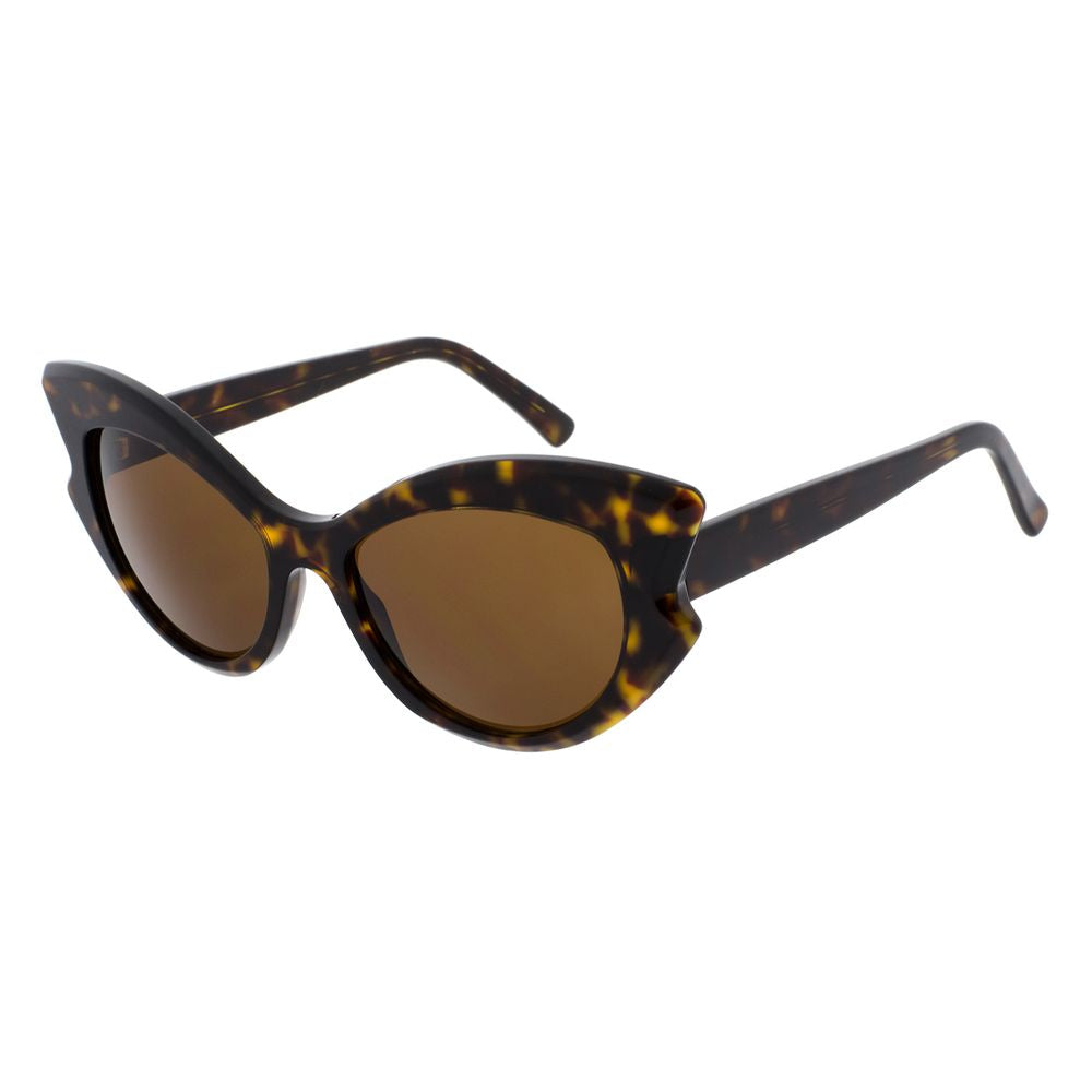 Andy Wolf Brown Acetate Cat Eye Sunglasses