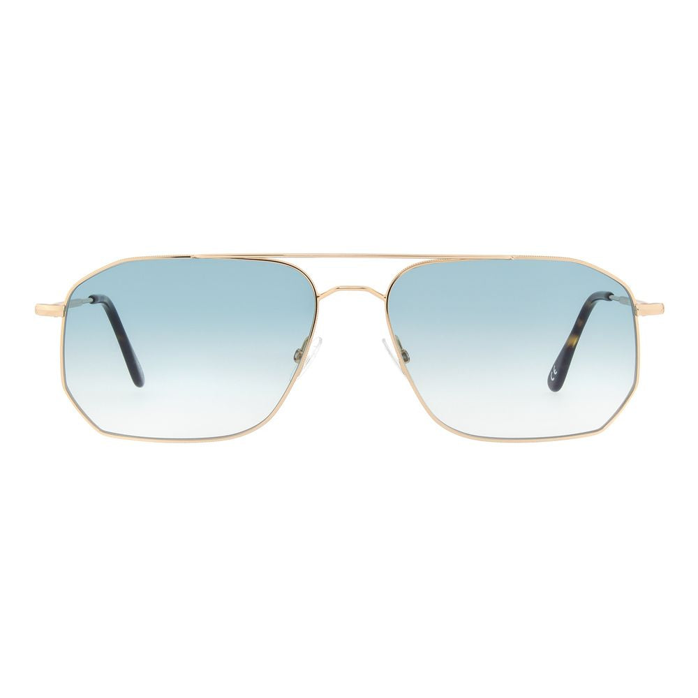 Andy Wolf Gold Metal Aviator Sunglasses