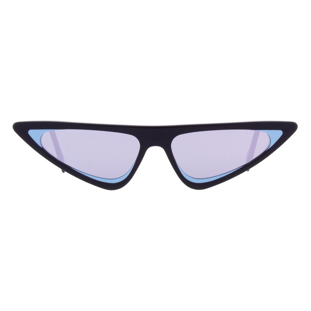 Andy Wolf Black Acetate Cat Eye Sunglasses