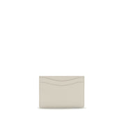 Ganni White Recycled Leather Card Holder