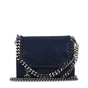 Stella McCartney Blue Eco Suede Coin Purse