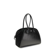 Vivienne Westwood Black Calf Leather Shoulder Bag