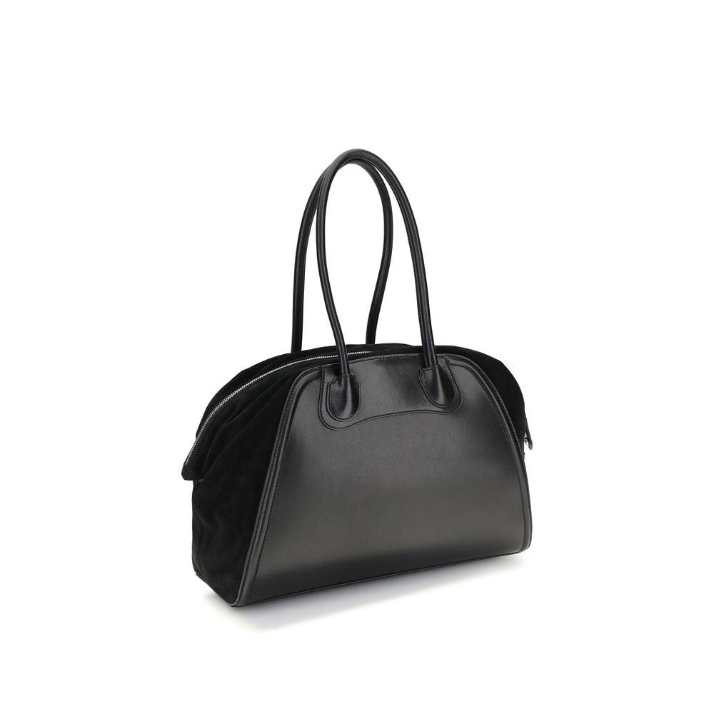 Vivienne Westwood Black Calf Leather Shoulder Bag