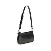 Vivienne Westwood Black Calf Leather Shoulder Bag