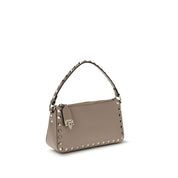 Valentino Garavani Pink Calf Leather Shoulder Bag