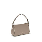 Valentino Garavani Pink Calf Leather Shoulder Bag