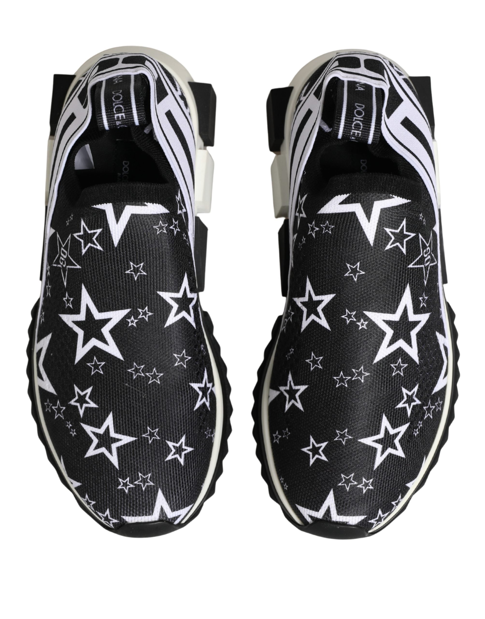 Dolce & Gabbana Black Stars Sorrento sneakers