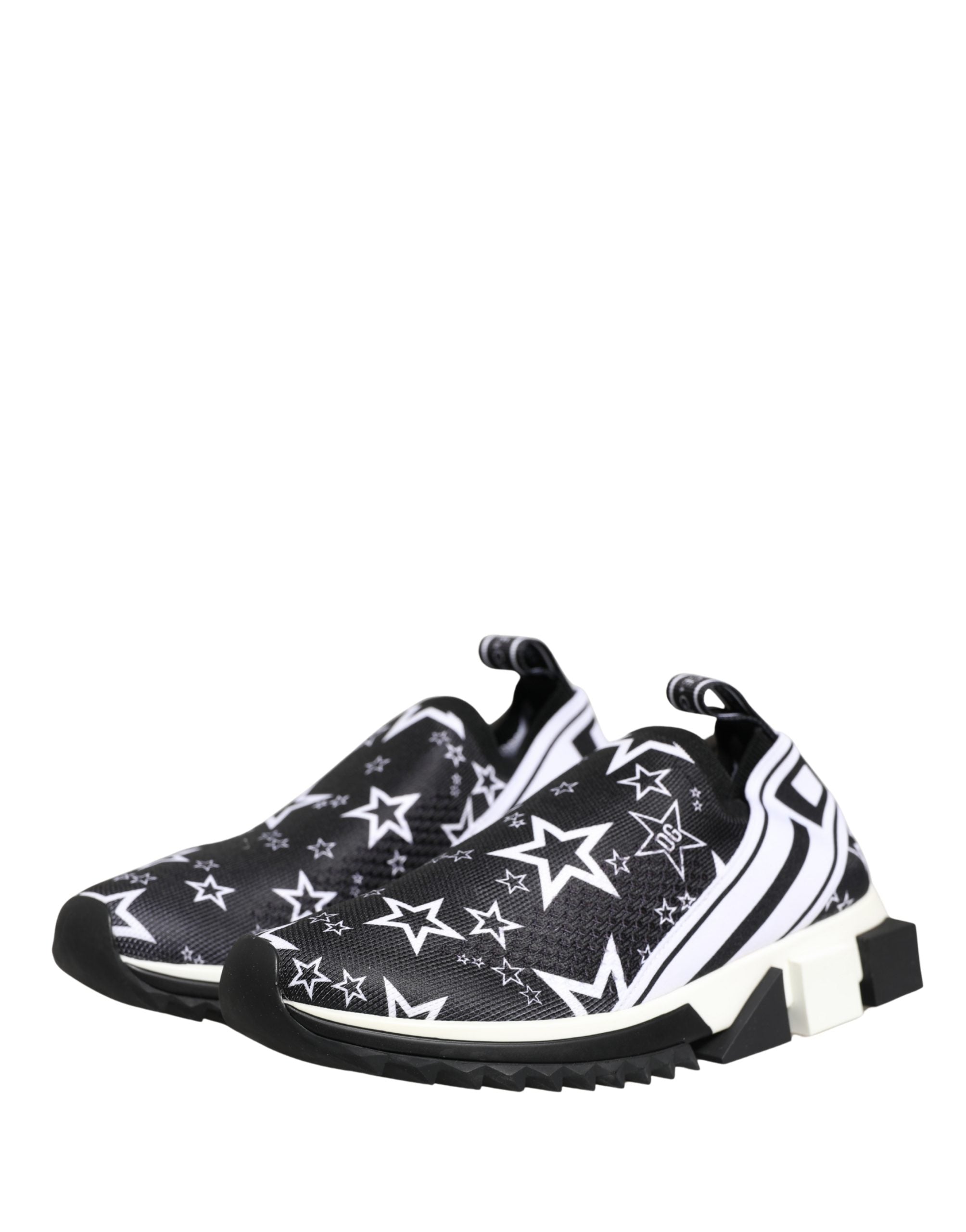 Dolce & Gabbana Black Stars Sorrento sneakers